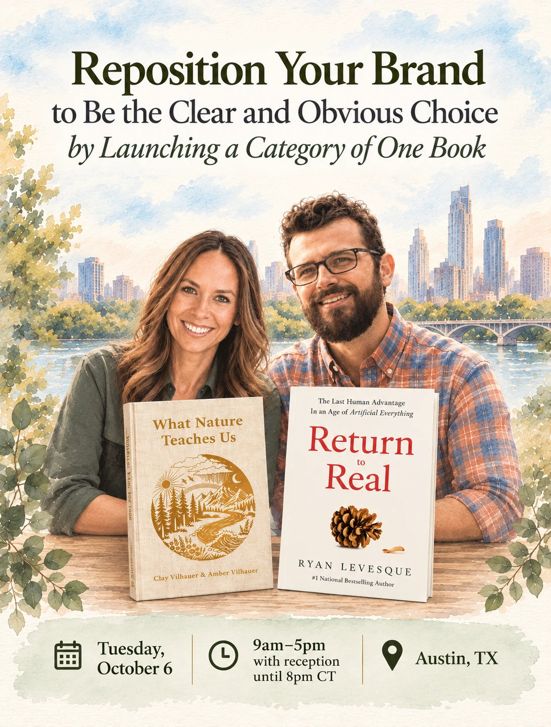 Reposition Your Brand Book Launch Event: Austin, October 6