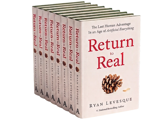Bonus: 100 Hardcover Copies of Return to Real